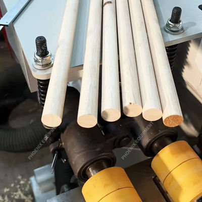1.1kw Feeding Motor Wood Stick Broom Stick Top Machine for Small Wood Broom Handle
