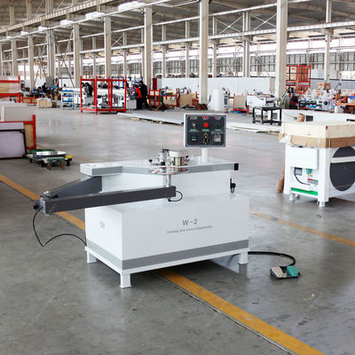 10.8m/min Panel Feed Speed Mini Folding Arm Edge Banding Machine for MDF PVC Panel