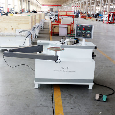 10.8m/min Panel Feed Speed Mini Folding Arm Edge Banding Machine for MDF PVC Panel