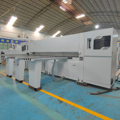 16.5kw Power Computerized CNC Automatic Wood Panel Cutting Beam Saw for Woodworking