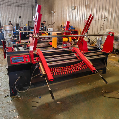 Variable Frequency Speed Regulation Wood Round Rod Polishing Machine for Broom Stick