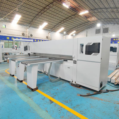 16.5kw Power Computerized CNC Automatic Wood Panel Cutting Beam Saw for Woodworking