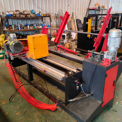 Variable Frequency Speed Regulation Wood Round Rod Polishing Machine for Broom Stick