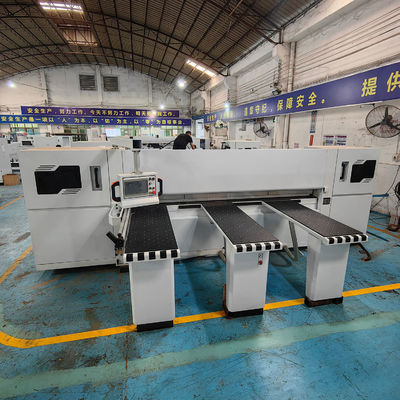 16.5kw Power Computerized CNC Automatic Wood Panel Cutting Beam Saw for Woodworking