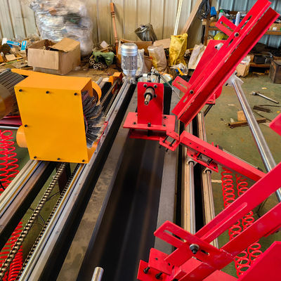 Variable Frequency Speed Regulation Wood Round Rod Polishing Machine for Broom Stick
