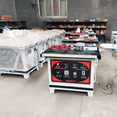 Straight Line Curve Handmade Plywood Edge Banding Machine for Customers Requirement