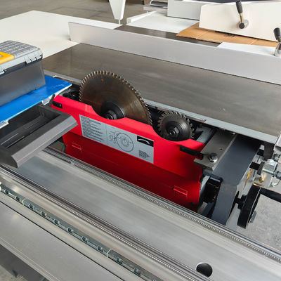 Precision Panel Sliding Table Cutting Saw for Industrial Woodworking 45 90 Degree