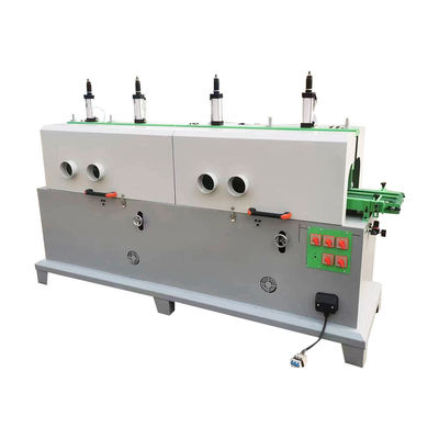 Advanced Automatic Wooden Block Four Sided Sanding Machine with Double Pressure Roller