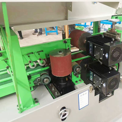Advanced Automatic Wooden Block Four Sided Sanding Machine with Double Pressure Roller