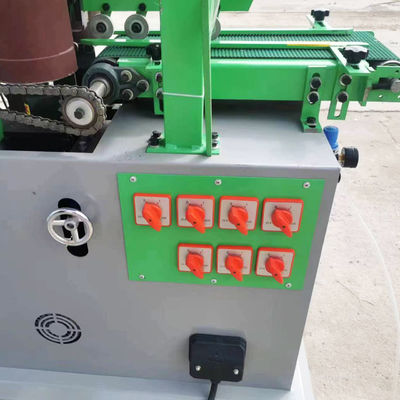 Advanced Automatic Wooden Block Four Sided Sanding Machine with Double Pressure Roller