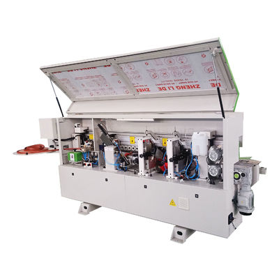 Building Material Shops Woodworking Compact Edge Bander with 5 Functions in 5.92kW Power
