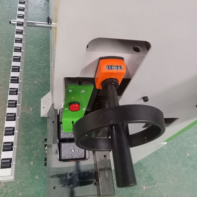 Building Material Shops Woodworking Compact Edge Bander with 5 Functions in 5.92kW Power