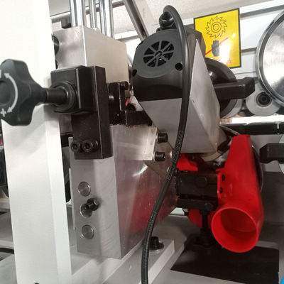 Building Material Shops Woodworking Compact Edge Bander with 5 Functions in 5.92kW Power