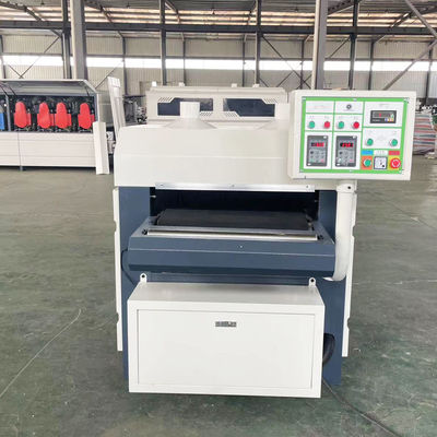 Woodworking Automatic Lifting Conveying Table Drum Sander Machine with Frequency Control