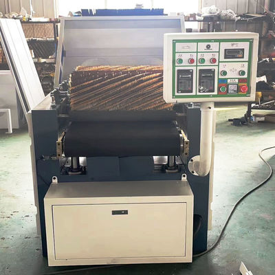 Woodworking Automatic Lifting Conveying Table Drum Sander Machine with Frequency Control