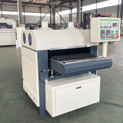 Woodworking Automatic Lifting Conveying Table Drum Sander Machine with Frequency Control