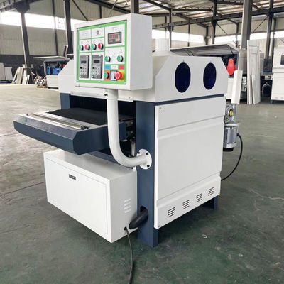 Woodworking Automatic Lifting Conveying Table Drum Sander Machine with Frequency Control