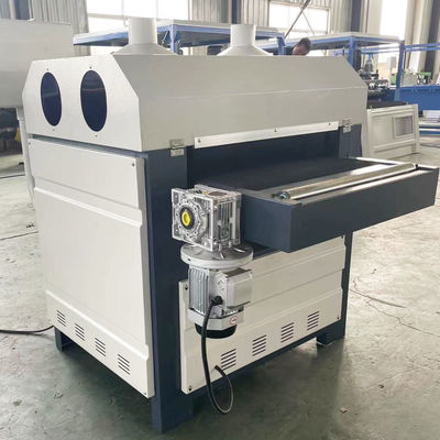Woodworking Automatic Lifting Conveying Table Drum Sander Machine with Frequency Control