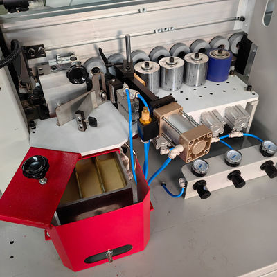 Panel Feed Speed 15m/min PM265 Automatic 45 Degree Bevel Straight Edge Sealing Machine