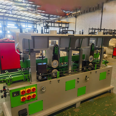 PS8130 Fully Automatic Four-Sided Chamfering Sander for Square Strip Corner Polishing