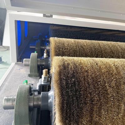 Fully Automatic Wire Brush Polishing Machine for Metal and Plywood Manufacturing Line