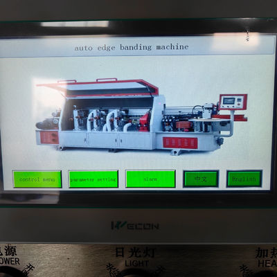 Edge Banding Machine for Wood Door PM265 Large Industrial and Air Pressure of 0.7 Mpa