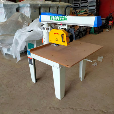 MJ2236 Small Universal Rocker Arm Saw Wood Cutting Machine with Built-in Swing Angle Scale