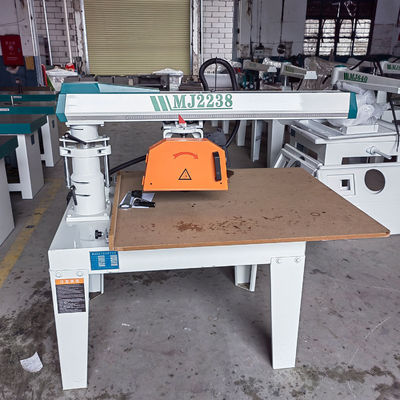 MJ2236 Small Universal Rocker Arm Saw Wood Cutting Machine with Built-in Swing Angle Scale