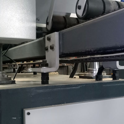 MJ400 Automatic Horizontal Band Saw Mill for Square Wood Cutting 380mm Conveyor Belt Width