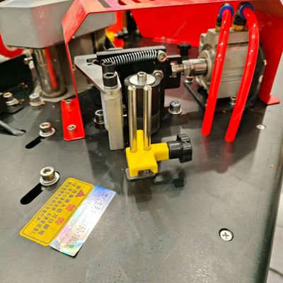 Small Edge Banding Machine High Speed for Woodworking Furniture Pre Milling Corner Rounding