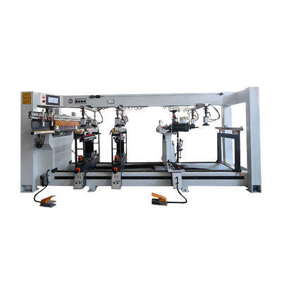 Four Line Multi-Spindle Wood Hole Drilling Machine with Table Drill Function MZB73214
