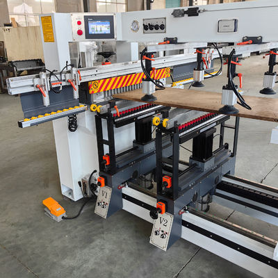 Four Line Multi-Spindle Wood Hole Drilling Machine with Table Drill Function MZB73214
