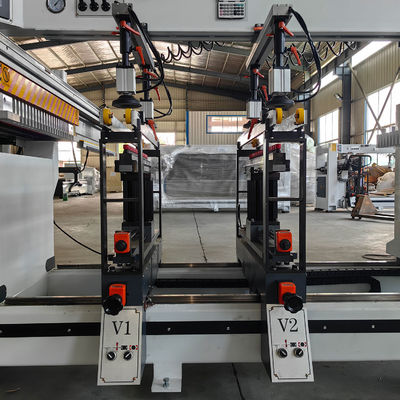 Four Line Multi-Spindle Wood Hole Drilling Machine with Table Drill Function MZB73214