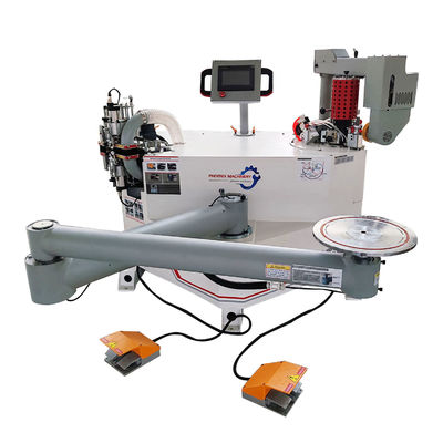 KN-700-3 EVA PUR Glue Pot Precision Docking Straight Curve Rocker Automatic Edge Banding Machine