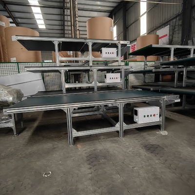 3200mm Length Customized Auto Loading And Unloading Conveying Workbench CNC Router Machine