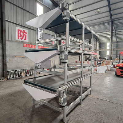 3200mm Length Customized Auto Loading And Unloading Conveying Workbench CNC Router Machine