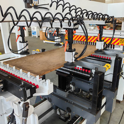 Vertical Machining Holes Distance 140-2550mm Air Pressure 0.6-0.8MPa Multi Boring Machine