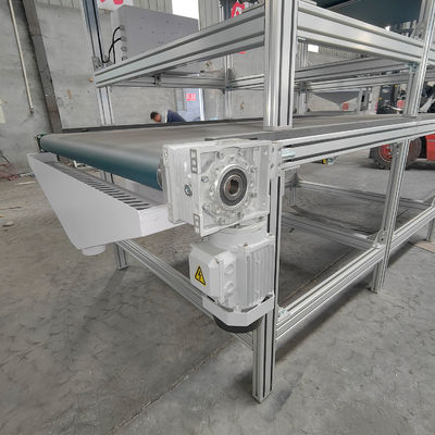 3200mm Length Customized Auto Loading And Unloading Conveying Workbench CNC Router Machine