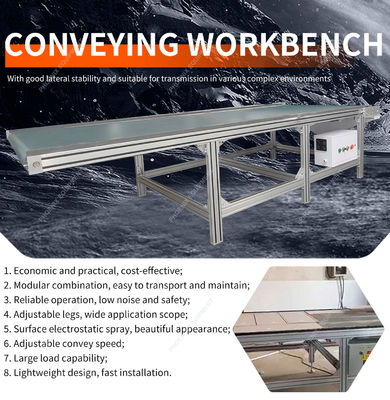 3200mm Length Customized Auto Loading And Unloading Conveying Workbench CNC Router Machine