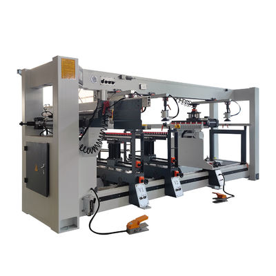 3500*2500*1550mm Installation Size Furniture Four-row Horizontal Multi Boring Machine