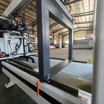 32mm Min Center Distance Four Rows Woodworking Multi Drilling Boring Machine MZB73214