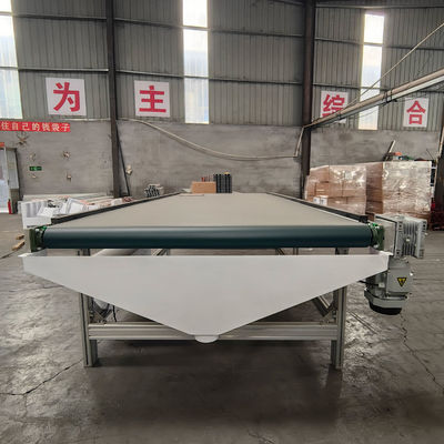 Design Automatic Feeding and Unloading CNC Router Machine with Conveyor Platform