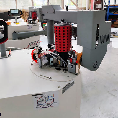 Corner Trimming Function KN-700-3 Fully Automatic Through Feed Edge Banding Machine