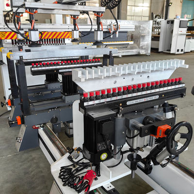 Horizontal Drilling MZB73214 Multi Spindle Line Boring Machine with 21 Bits * 4 Lines