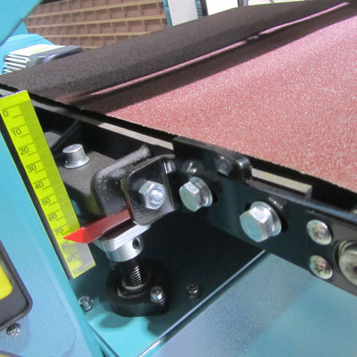 PS460A Woodworking Tools Variable Speed Drum Sander 1120x450mm Conveyor Sandpaper Size