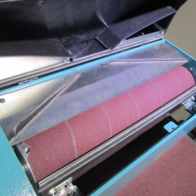 PS460A Woodworking Tools Variable Speed Drum Sander 1120x450mm Conveyor Sandpaper Size