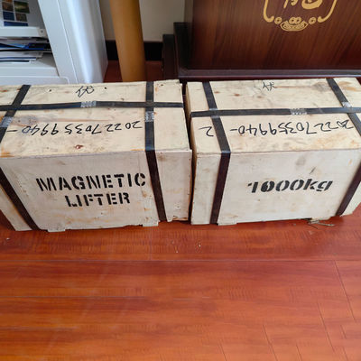 20kg Max Tension Industrial Permanent Boule Magnet Magnetic Lifter for Round Steel Plate