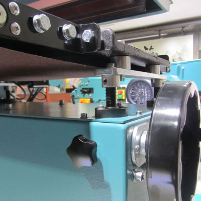 460x465 Semi-open Industrial Twice Polishing Roller Wide Drum Belt Sander with Stand