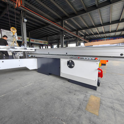 Automatic Horizontal Wood Cutting Multifunction Sliding Table Panel Saw Machine MJ6132