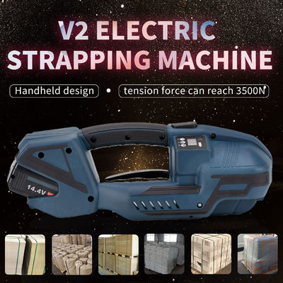 4000mha Battery Powered Strapping Tool Handheld V2 Automatic Strapping Machine for 3.1 KG